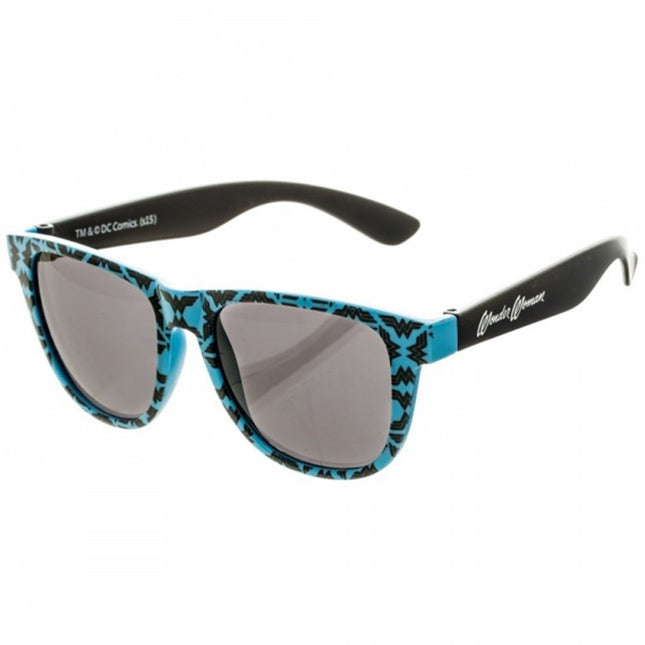 DC Comics Wonder Woman Patterned Sunglasses w/ Case
