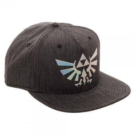 Zelda Iridescent Weld Woven Fabric Snapback Baseball Cap