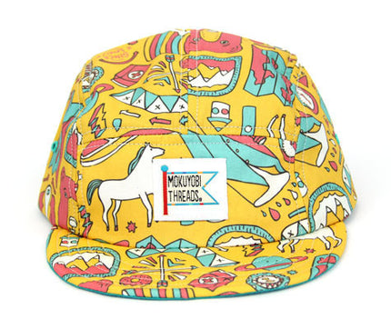 Adventure Party Vintage Style Brim 5 Panel Hat