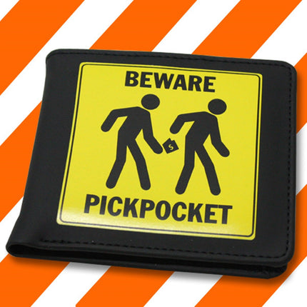 BEWARE PICKPOCKET Deluxe Wallet