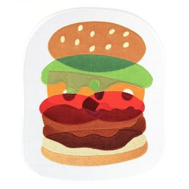 Burger Rad Look Embroidered Back Patch