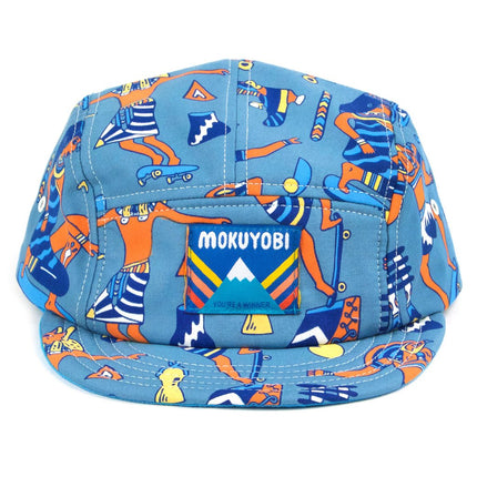 Egyptian Skateboard Vintage Style Brim Camper