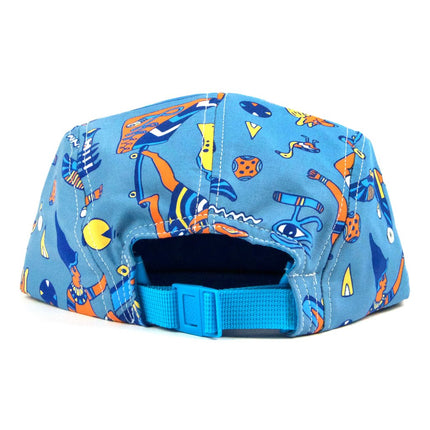 Egyptian Skateboard Vintage Style Brim Camper