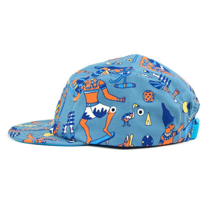 Egyptian Skateboard Vintage Style Brim Camper