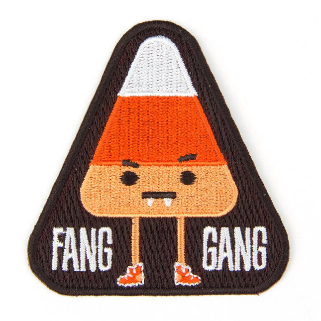 Fang Gang Embroidered Sew or Iron-on Backing Patch