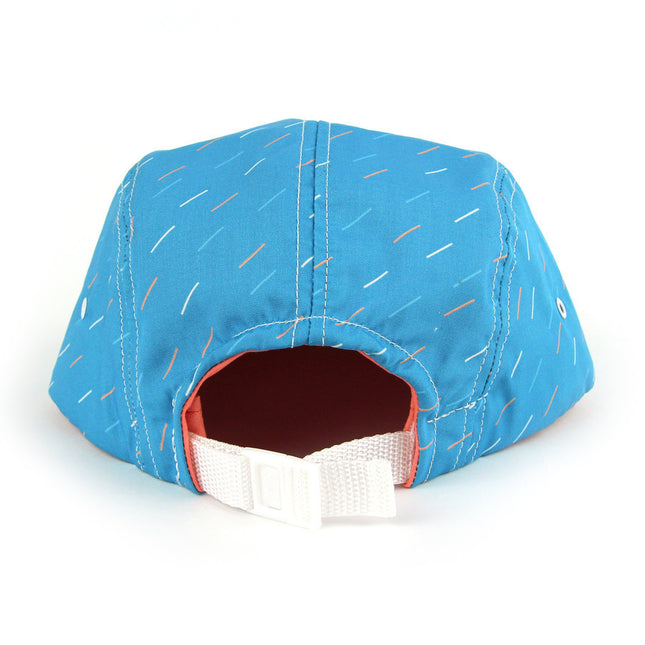 Raining Vintage Style Brim 5 Panel Hat