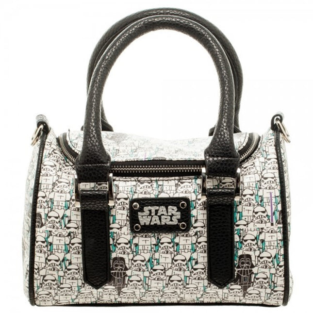 Star Wars Sketch Trooper Top Handle Mini Satchel Bag