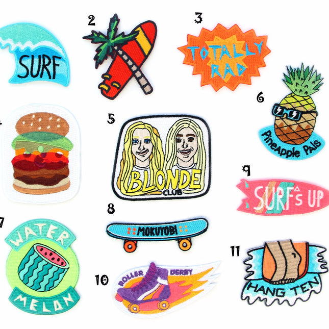 Llama Drama Embroidered Sew or Iron-on Backing Patches