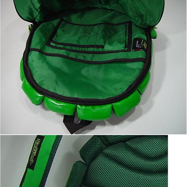 Nickelodeon Teenage Mutant Ninja Turtles - Shell Backpack Green With 4 Masks